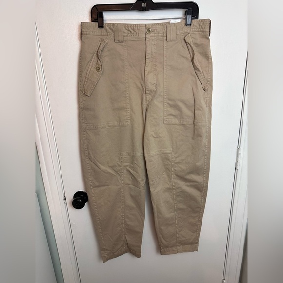 Banana Republic Tan Barrel Pants - Picture 6 of 8